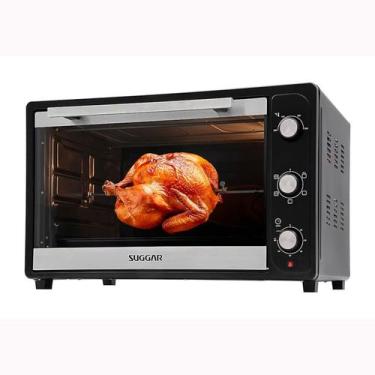 Imagem de Forno Elétrico 66 Litros Suggar, Preto, 220V