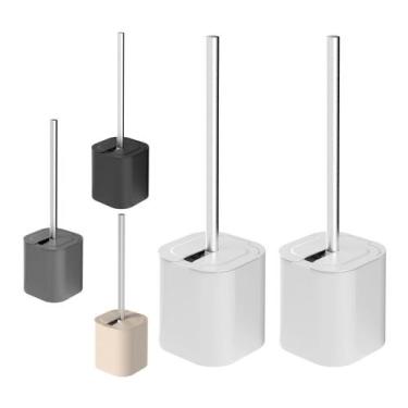 Imagem de Kit 2 Escova Para Limpar Vaso Privada Sanitária Banheiro Cores - Ou, B