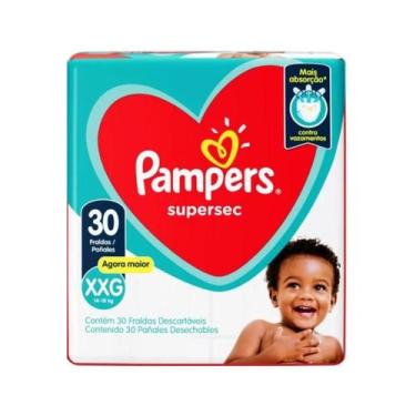 Imagem de Fralda Pampers Supersec Mega XXG 30 Unidades 