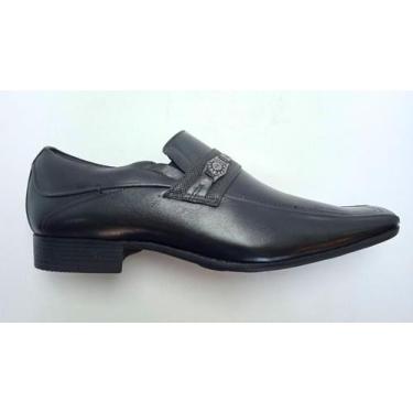 Imagem de Sapato social ferricelli 2959 47640, Couro preto, 41