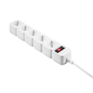 Imagem de Regua Protetora Eletrônica Com 5 Tomadas Intelbras Bivolt