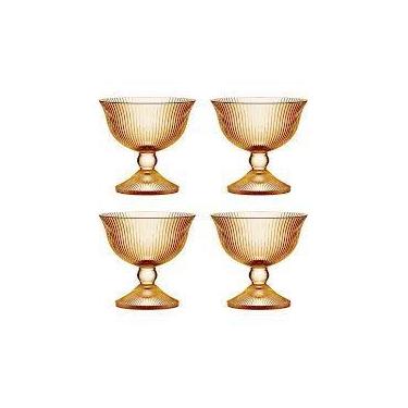 Imagem de Conjunto 4 Taças Para Sobremesa Graffiato 200ml Haüskraft