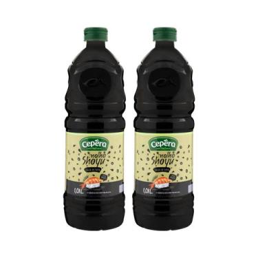 Imagem de Molho shoyu Cepêra sem glúten em garrafa 1.01 L - 2 unidades