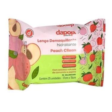 Imagem de Lenço demaquilante peach clean dapop