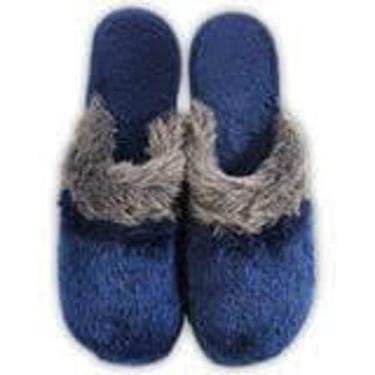 Imagem de Pantufa Pelúcia Antiderrapante Super Confortável - CRISTATI PANTUFAS, 