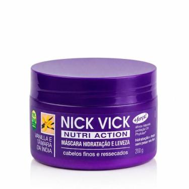 Imagem de Máscara hidratação e leveza nick vick nutri action 200g - NICKVICK