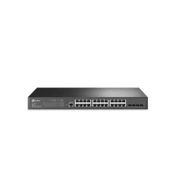 Imagem de Switch Tp-Link Jetstream, 24 Portas Gigabit, 4 Portas Sfp, Gerenciável - Tl-Sg3428