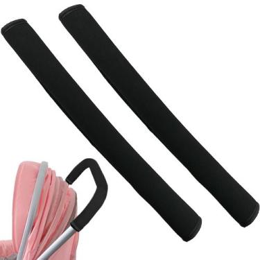 Imagem de Capa para Alça de Carrinho Mingxiong 47,5 cm Preto - Pacote com 2 Unid