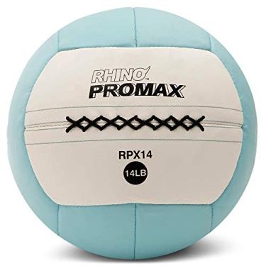 Imagem de Champion Sports RPX14 Bolas Rhino Promax Slam, 6,35 kg, capa macia com aderência antiderrapante, bola de exercícios para parede de medicamentos para musculação, plyometria, cross training e academia em casa