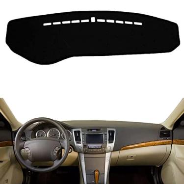 Imagem de JEZOE Capa de painel de carro para painel de controle tapete de proteção solar, para hyundai nf sonata sônica 2005-2009 acessórios interiores automotivos