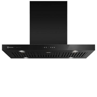 Imagem de Coifa de Ilha Electrolux Pro Series 90 cm com Painel Eletrônico, Preta - 90CIV