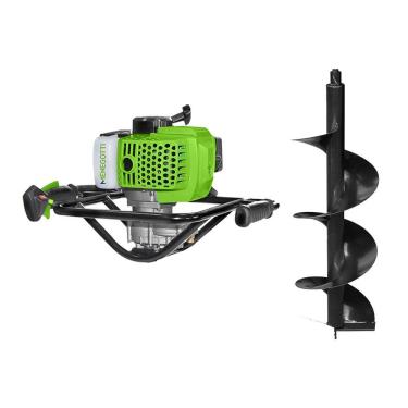 Imagem de Perfurador Solo Gasolina 52cc 2t Com Broca 20x80cm MCC MPS52 Menegotti