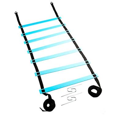 Imagem de Escada de Agilidade Athletic 4Metros Degraus Ajustáveis