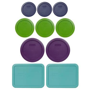 Imagem de Conjunto de armazenamento Pyrex Plus, Assorted Lids for 20 piece set, 10 Replacement Lids Only, 1