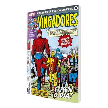 Imagem de Livro - Coleção Clássica Marvel Vol. 4 - Vingadores Vol. 1