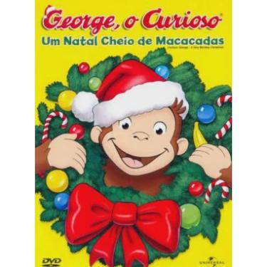Imagem de George o curioso um natal cheio de macacadas dvd original lacrado