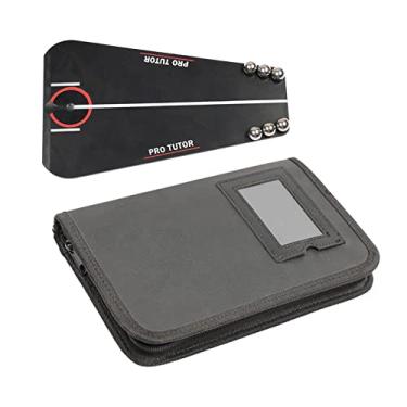 Imagem de LuDa Treinador de putting para golfe - Melhorar as habilidades e acessórios corretor de linha