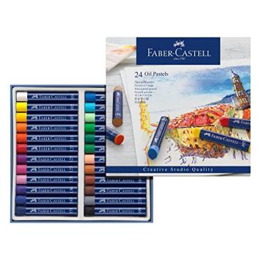 Imagem de Giz Pastel Oleoso, Faber-Castell, FC127024, 24 Cores