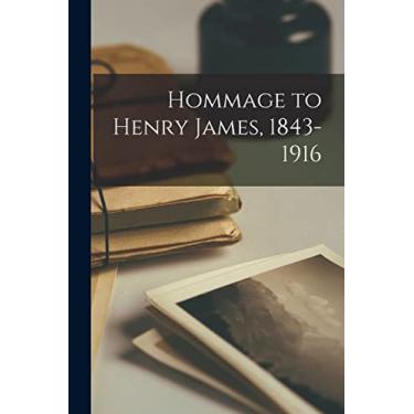 Imagem de Hommage to Henry James, 1843-1916