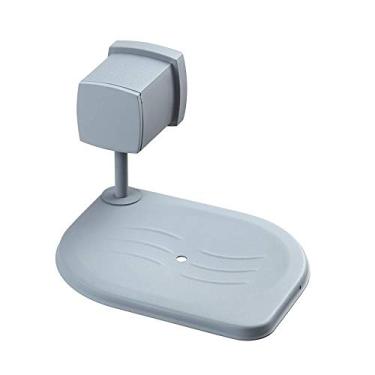 Imagem de Saboneteira Metal De Parede Block Cinza Texturizado Meber Meber Cinza