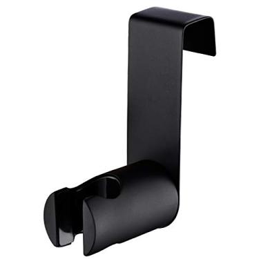 Imagem de Tecmolog Suporte de Borrifador de Bidê em aço Inoxidável Suporte de Suspensão para Bidê Portátil, Borrifador de Fraldas Preto, ST19C