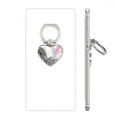 Imagem de Suporte de anel de telefone com sombreamento abstrato de tinta aquarela suporte universal