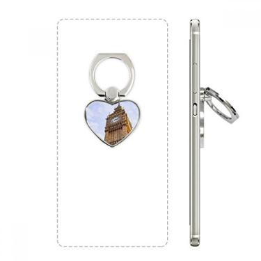 Imagem de Suporte universal para celular Big Ben Blue Sky White Clouds
