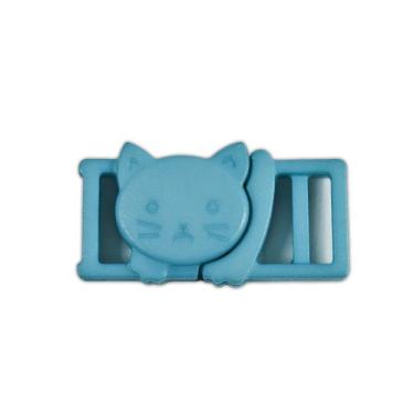 Imagem de Fivelas em forma de gato West Coast Paracord Breakaway – 1,9 cm (turquesa, pacote com 10)