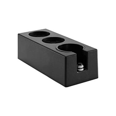 Imagem de Bothyi Estação de calcamento de café expresso, suporte de adulteração de café, estação de café expresso antiderrapante para cafeteria, bancada, preto