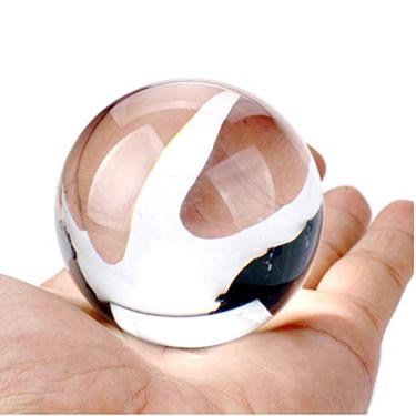 Imagem de DSJUGGLING Bola de malabarismo com contato de acrílico transparente Dawson - Appx. 2,75" - 70 mm