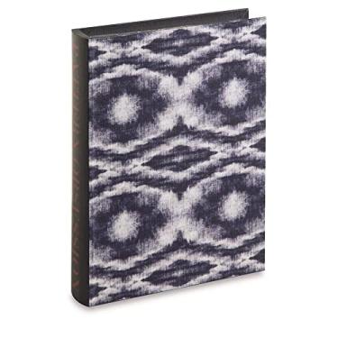 Imagem de Caixa Livro Decorativa Tie Dye Azul 25x18cm 11791 Mart