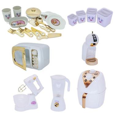 Imagem de Kit Cozinha Princesa Air Fryer Batedeira Microondas 22Pç