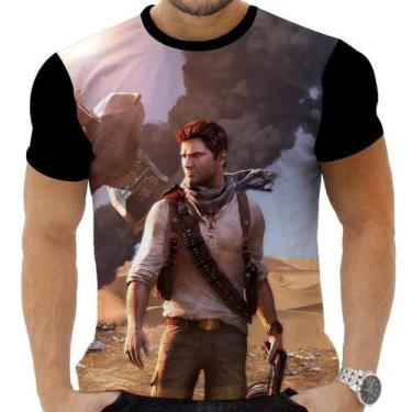 Imagem de Camiseta Camisa Personalizada Game Uncharted 2_X000d_ - Zahir Store
