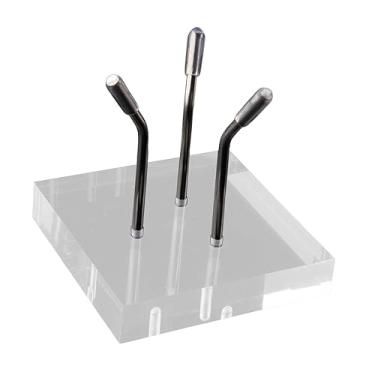 Imagem de Fancyes Suporte de bola quadrado expositor esfera suporte de exibição base de mesa suporte de bola para colecionáveis mesa foto adereços decoração, 8cmx8cm