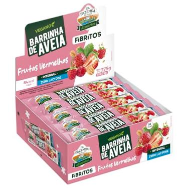 Imagem de Biosoft Barrinha De Aveia Frutas Vermelhas 25g. Display com 15 unidades
