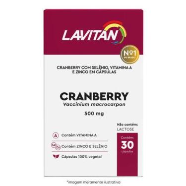 Imagem de Cranberry Lavitan 500Mg Com 30 Cápsulas - Cimed