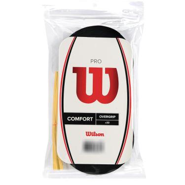Imagem de Overgrip Wilson Pro Pack Preto com 30 Unidades 