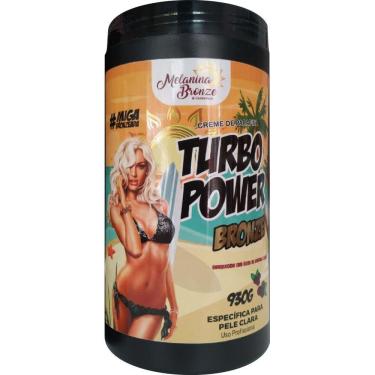 Imagem de Creme de Parafina Turbo Power Bronze Pele Clara 930g - MELANINA COSMÉTICOS