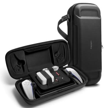 Imagem de Spigen Rugged Armor Pro Projetado Para Playstation Portal Estojo de Transporte de Viagem Rígido Para Player Remoto - Preto