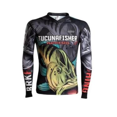 Imagem de Camiseta de pesca Brk River Monster Tucuna Fisher-Masculino