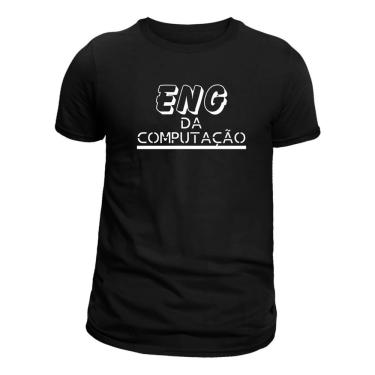 Imagem de Camiseta Faculdade Engenharia De Computação Uni 100% Algodão