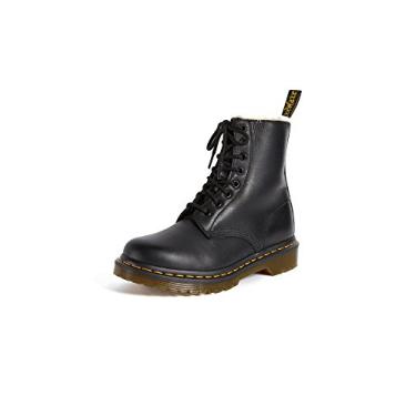 Imagem de Dr. Martens Bota feminina Serena polida Wyoming Chukka, Wyoming preto polido, 41