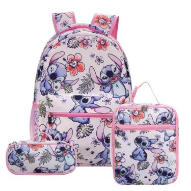 Imagem de Mochila Lunch Box Case Stitch, poliéster infantil