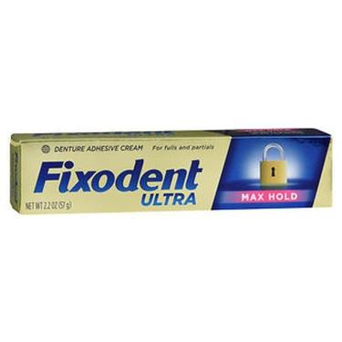 Imagem de Adesivo Fixodent Ultra Denture 2.2 Oz da Fixodent (pacote com 4)