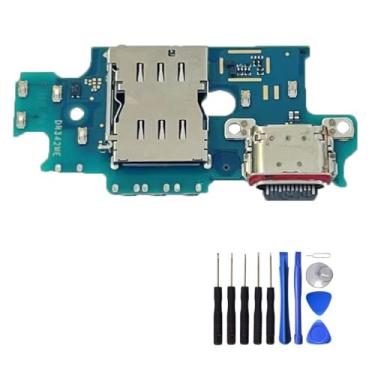 Imagem de UPONEW Para Samsung Galaxy S24 Plus 2024 SM-S926U Porta de carregamento USB Dock Connector Board Flex Peça de substituição com ferramenta de abertura (11 peças)