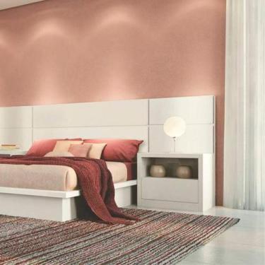 Imagem de Mesa de Cabeceira Quarto com 1 Gaveta 100% Mdf - Dalla Costa Q, Off Wh