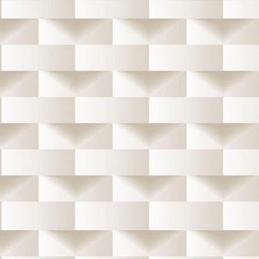Imagem de Papel de Parede 3D Tijolinho com Efeito de Sombras para Quartos e Sala