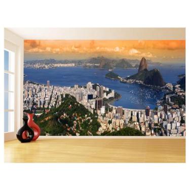 Imagem de Papel De Parede Cidade Rio De Janeiro Por Sol 3,5M Ncd326 - Você Decor
