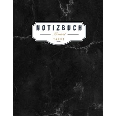 Imagem de TARKT Liniertes Notizbuch A4 "L018: Abstrackt" (150+ Seiten, matt Softcover, Register, Dicke seiten, Tagebuch, Schreibheft, Schulheft)