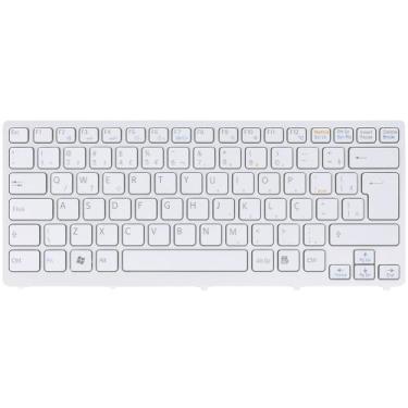 Imagem de Teclado para Notebook Sony Vaio PCG-61111w - BestBattery, Branco